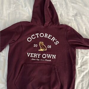 October's Very Own Maroon Hoodie